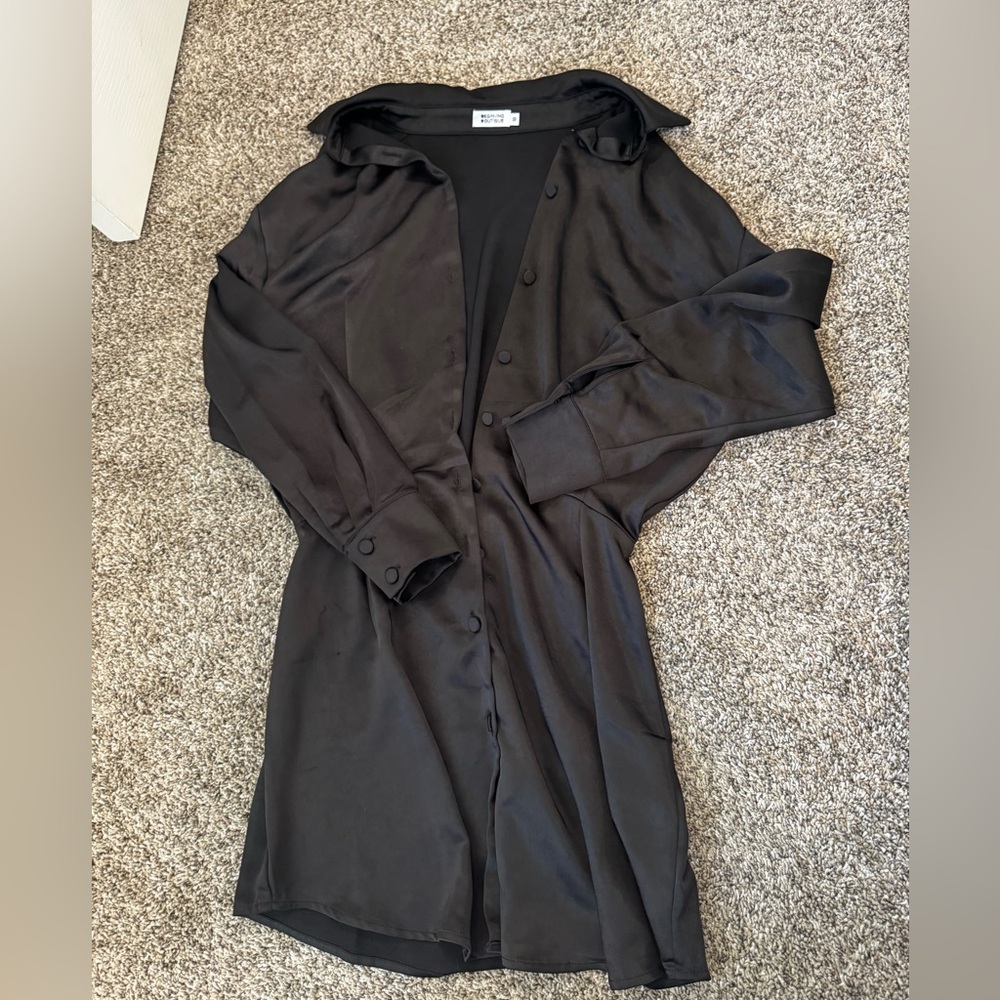 Beginning Boutique Black Long Sleeve Dress
